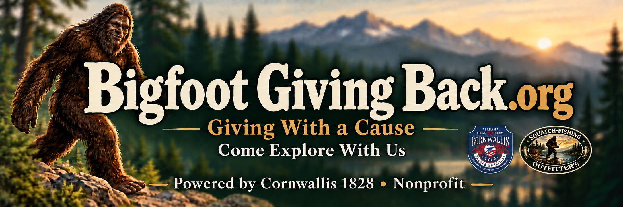 Bigfoot Giving Back.org — Giving With a Cause — Powered by Cornwallis 1828